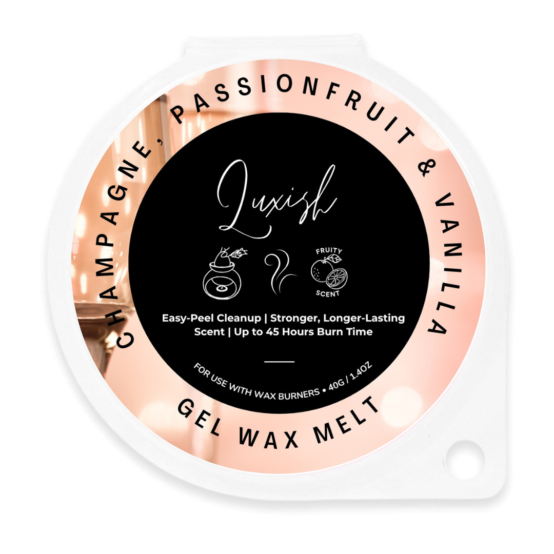 Champagne, Passionfruit & Vanilla Gel Melt
