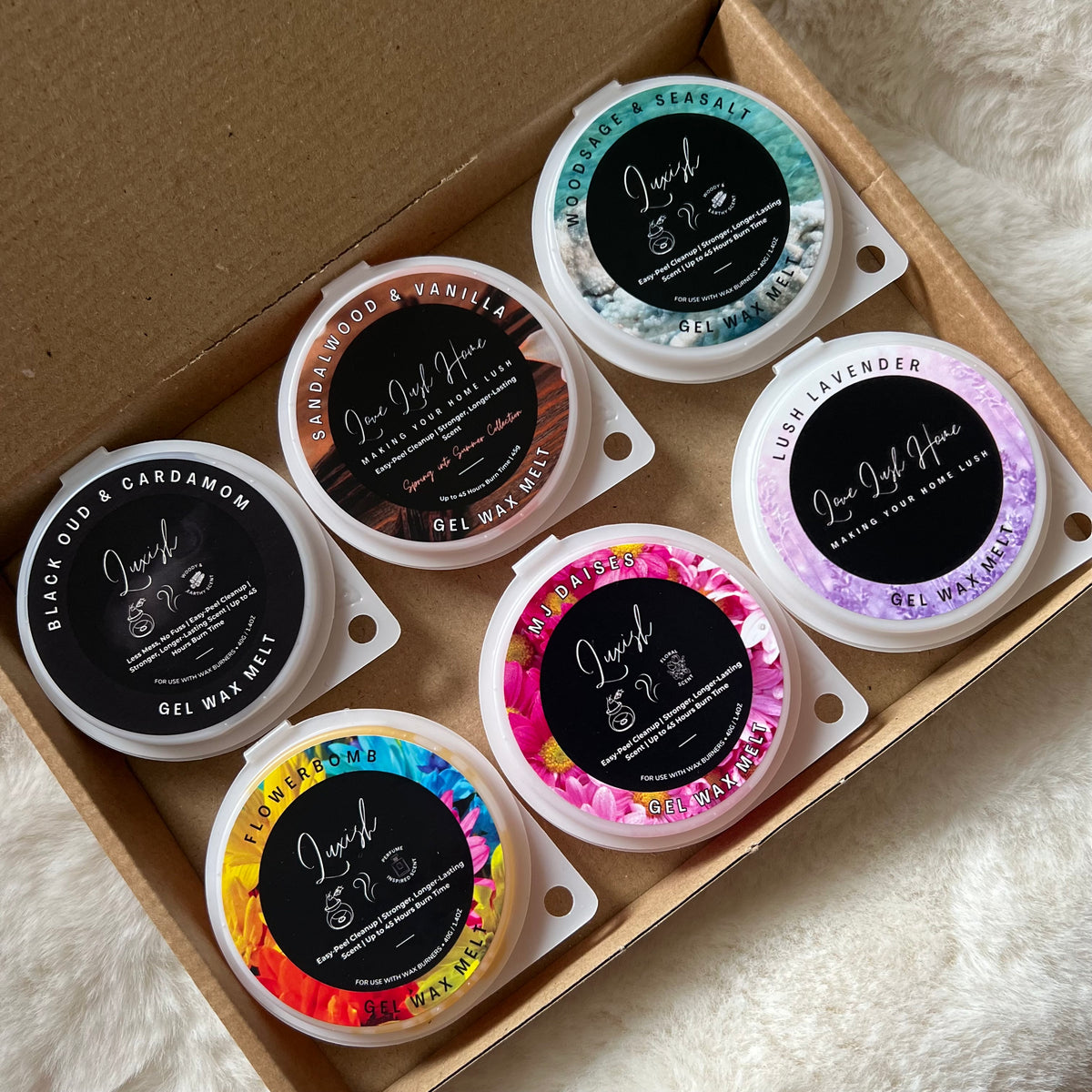 Gel Wax Melts Selection Pack | Multiple Variations