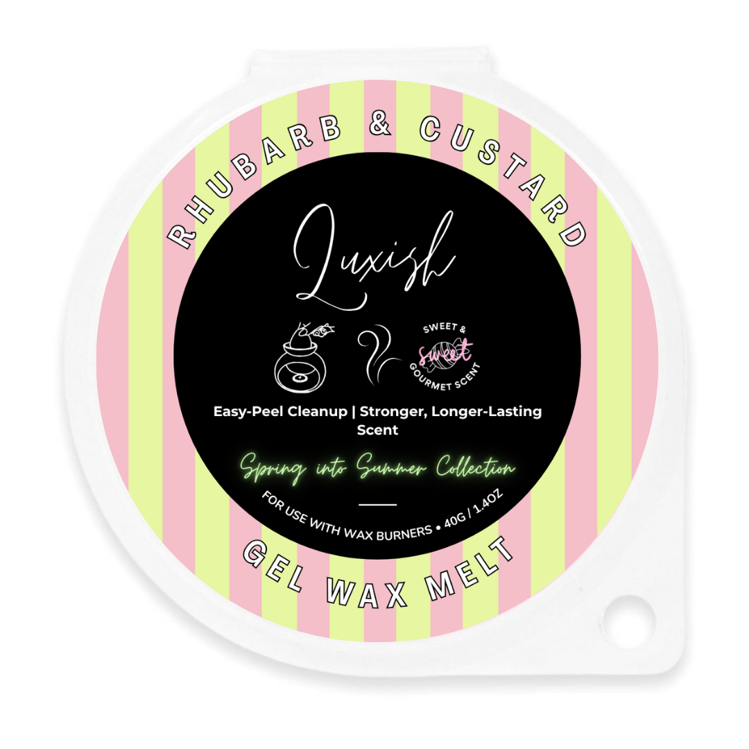 Rhubarb & Custard Gel Wax Melt