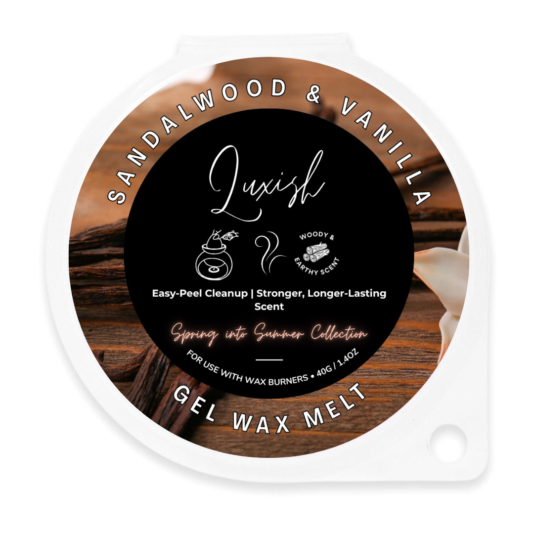 Sandalwood & Vanilla Gel Melt