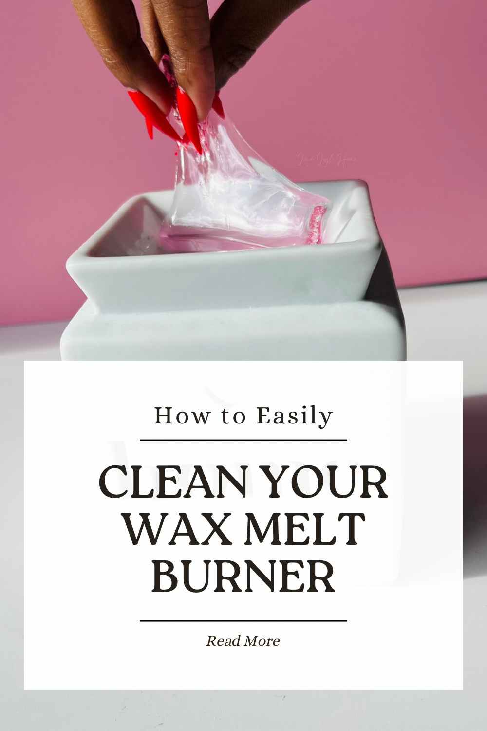 How to Clean Your Wax Melt Burner After Using Gel Melts