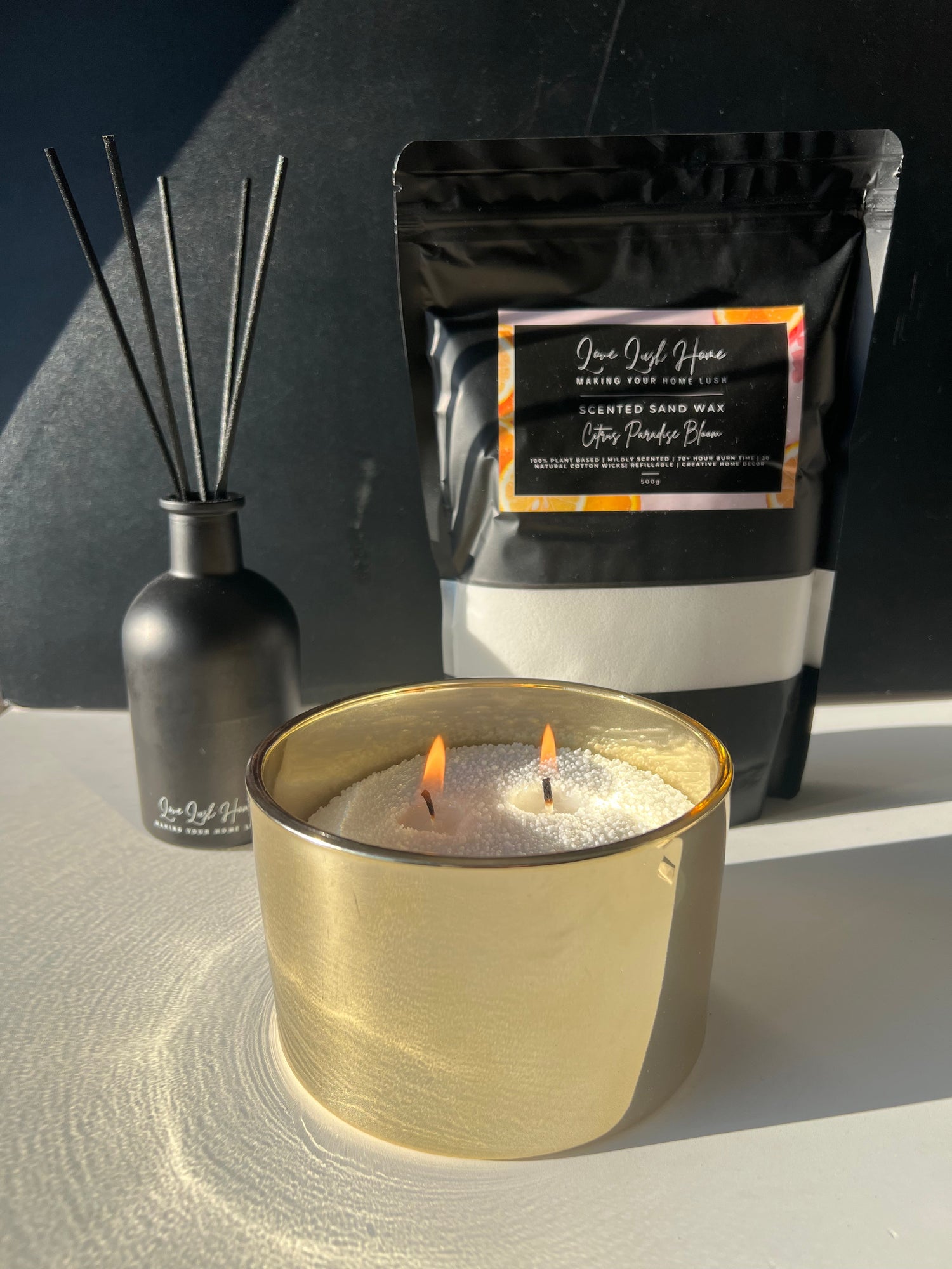 Pearled Candle Sand