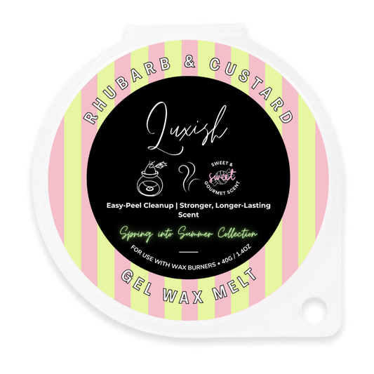 Rhubarb & Custard Gel Wax Melt